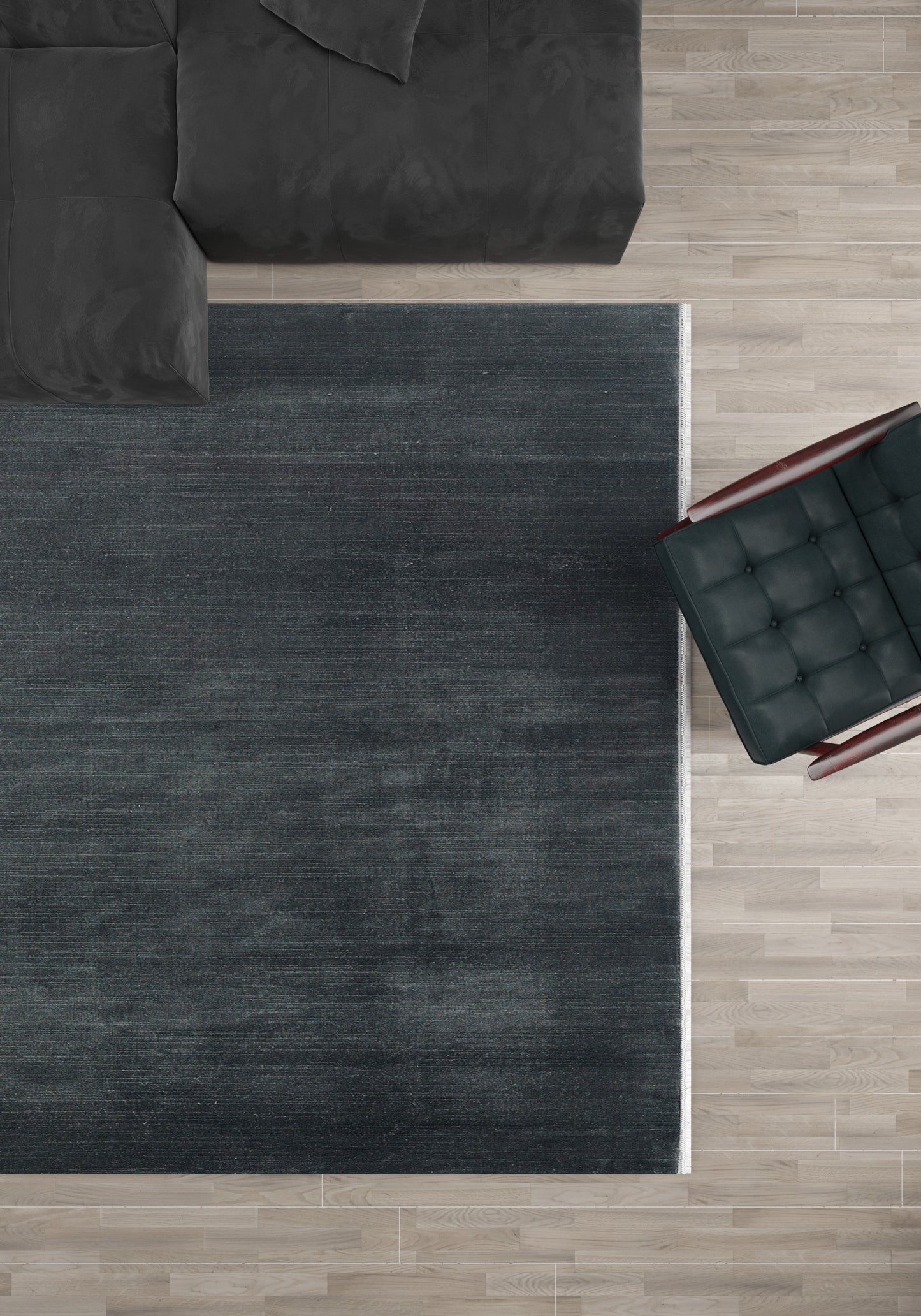 Timeless Black - Premium Rug - LN200