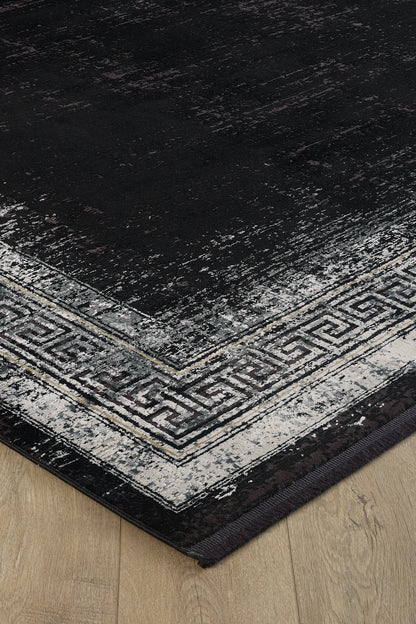 Eternal Midnight Black Rug - M235H