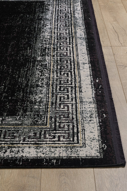 Eternal Midnight Black Rug - M235H