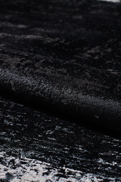 Eternal Midnight Black Rug - M235H