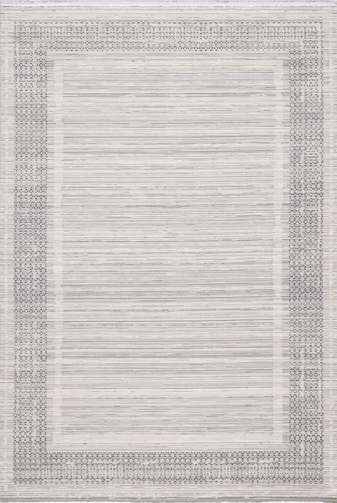 Pearly Whispers Bordered Rug - M504A