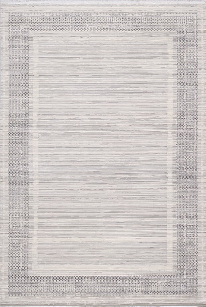 Pearly Whispers Bordered Rug - M504A