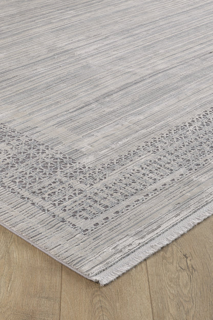 Pearly Whispers Bordered Rug - M504A