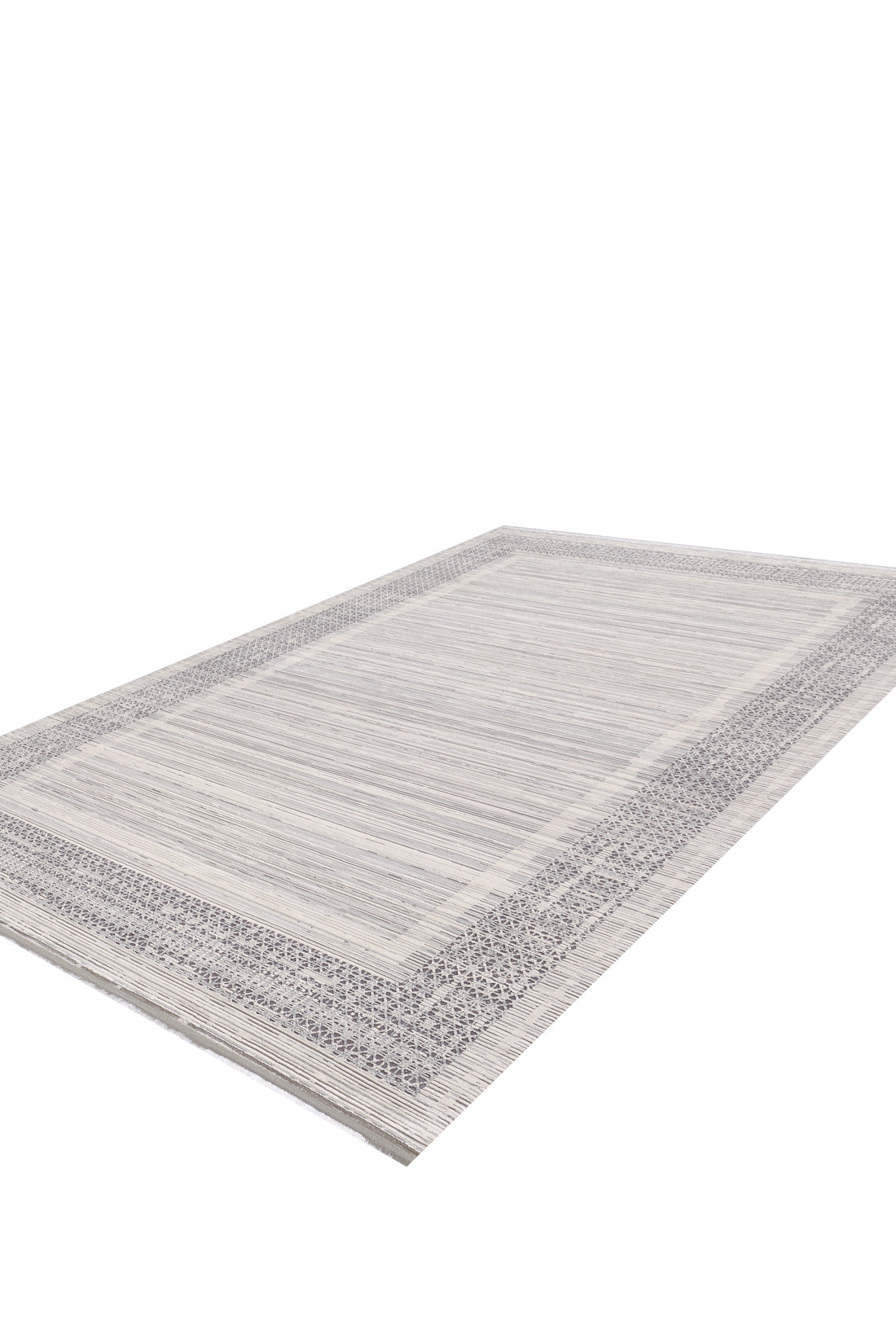 Pearly Whispers Bordered Rug - M504A