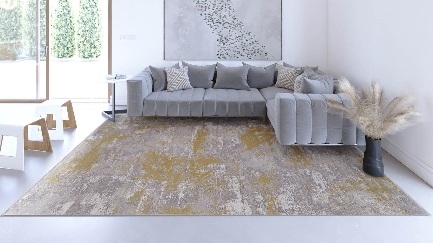 Gold Strokes Premium Rug - 1052EG