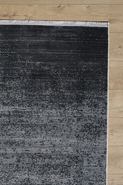 Antrachite Shadows Black Rug - M497A