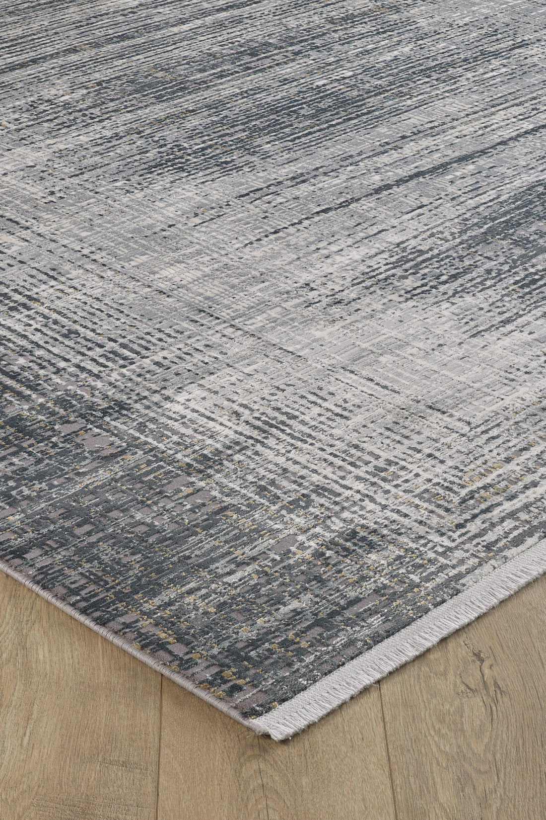 Monochrome Marvel Distressed Rug - M545A