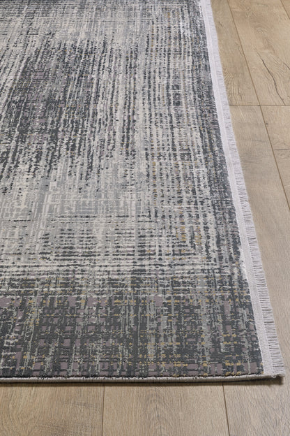 Monochrome Marvel Distressed Rug - M545A