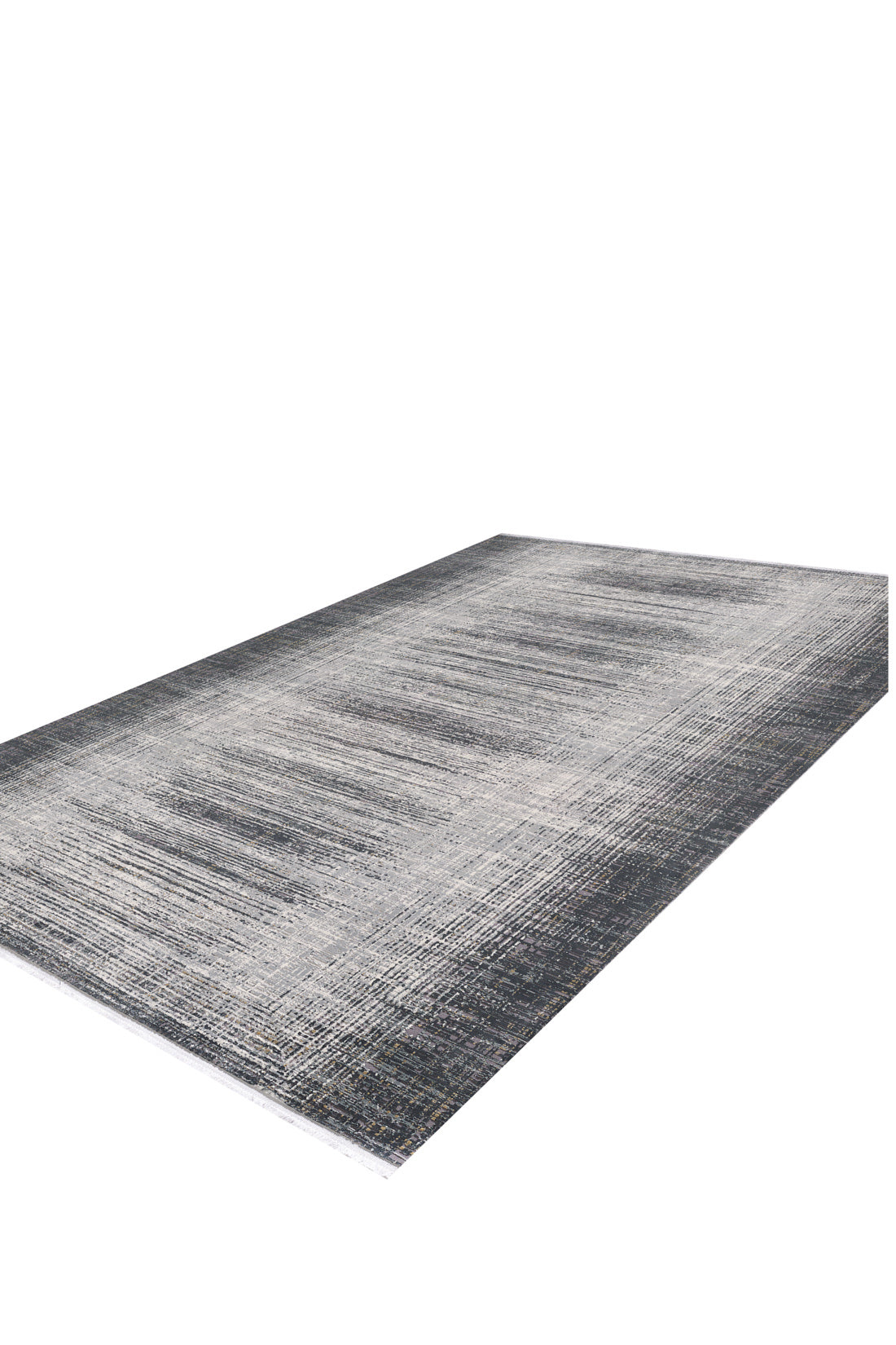 Monochrome Marvel Distressed Rug - M545A