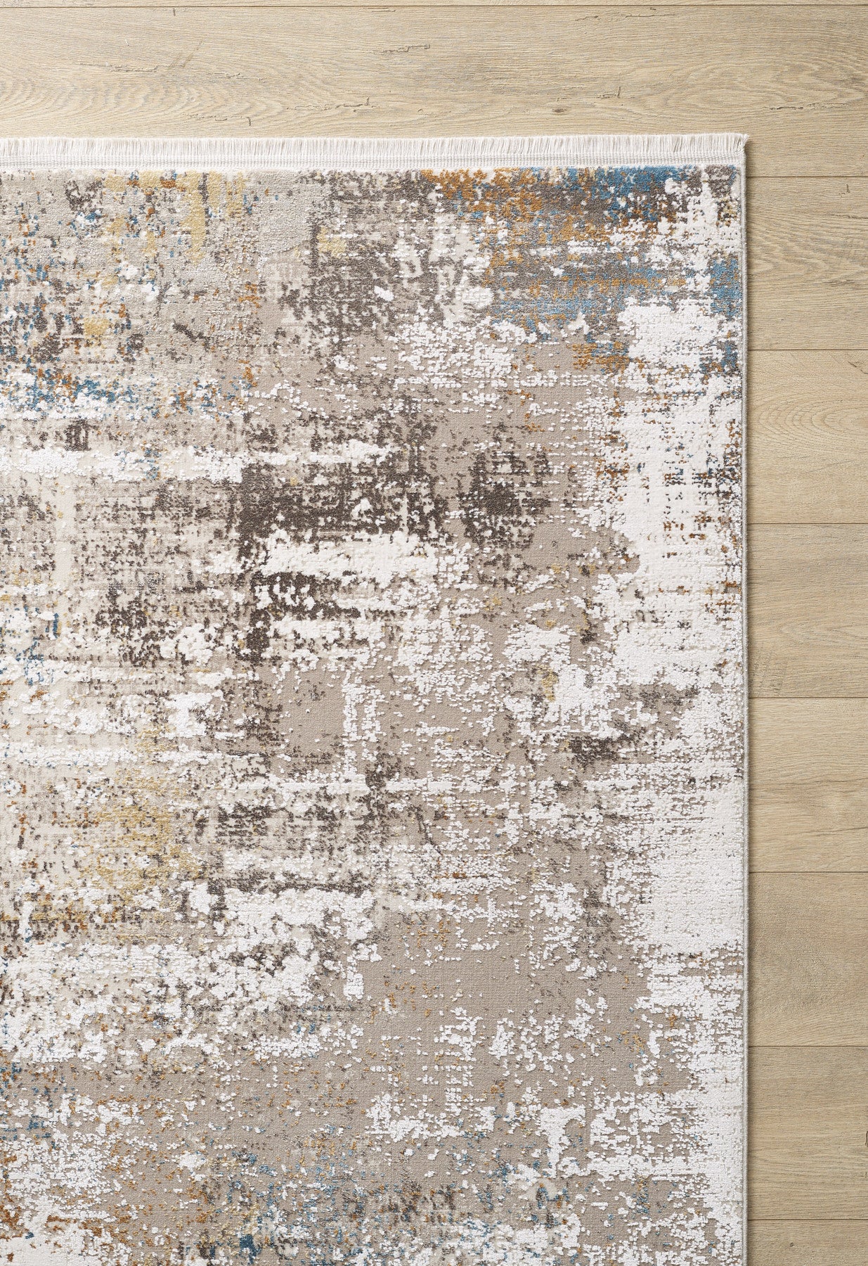 Sandy Papyrus Canvas Area Rug - M679L