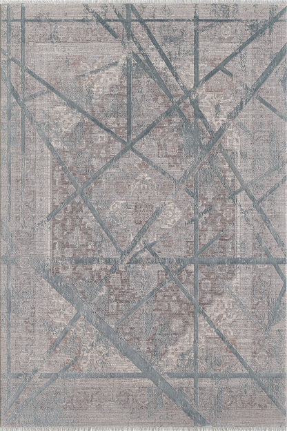 Dominant Lineage Modern Rug - Grey - HRD006