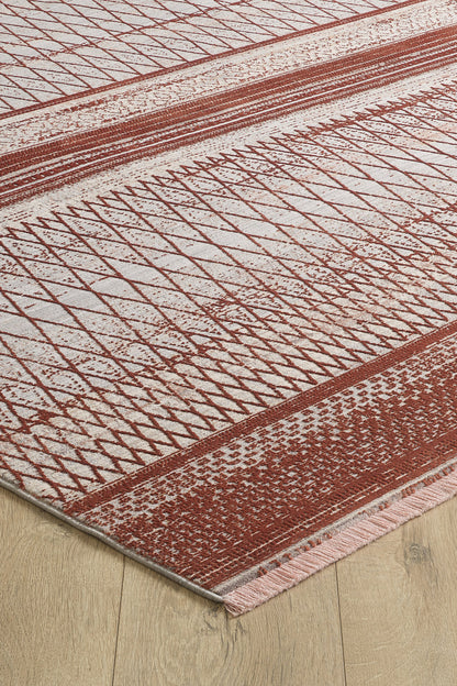 Vibrant Bohemian Trellis Rug - HRD009