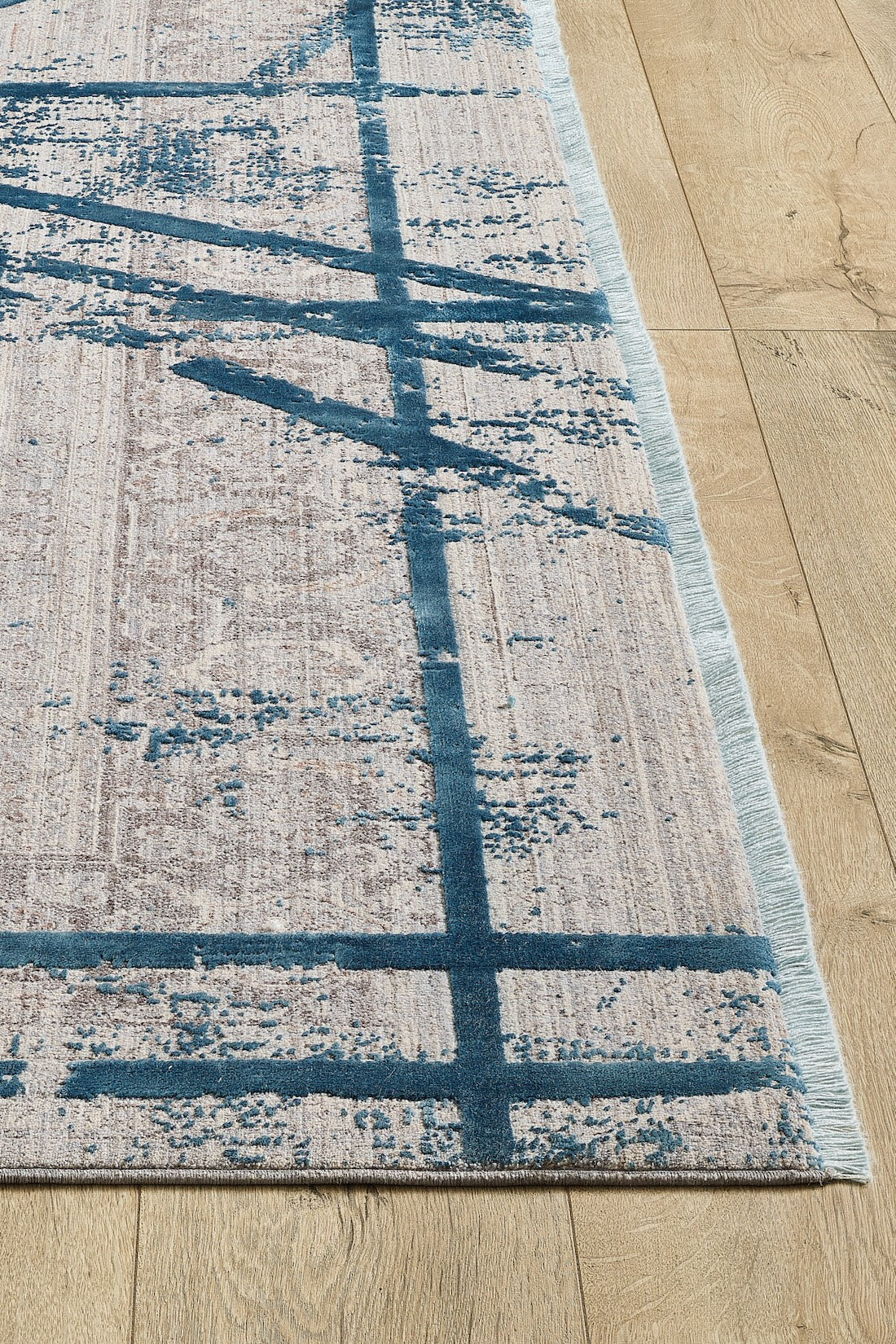 Dominant Lineage Modern Rug - Teal - HRD010