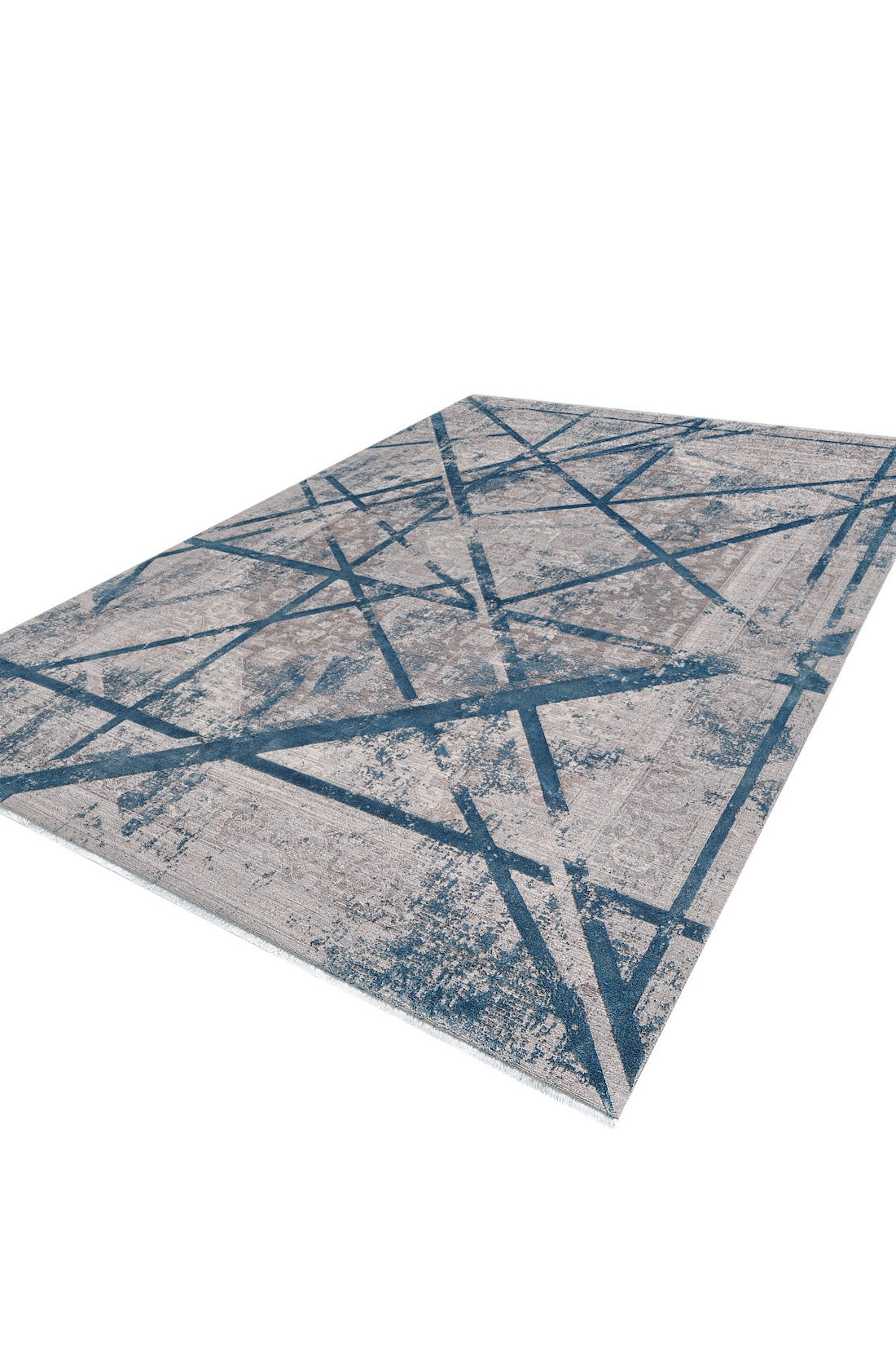 Dominant Lineage Modern Rug - Teal - HRD010