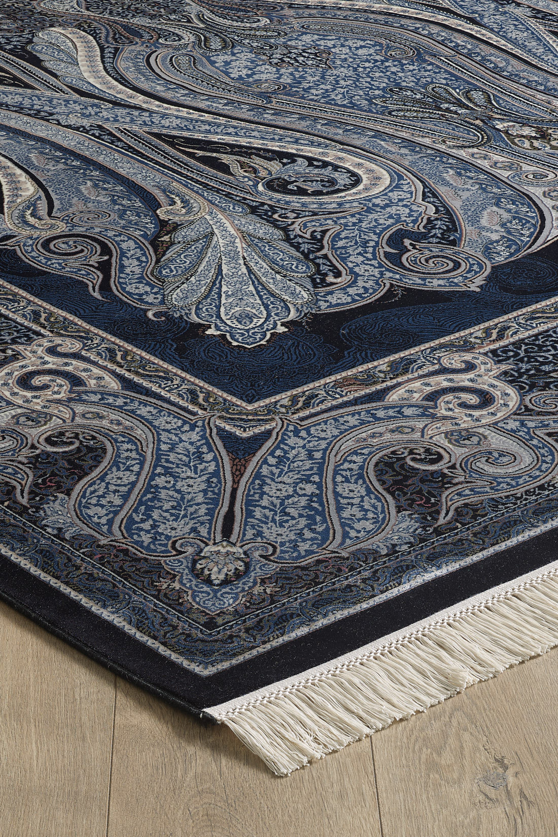 Dark Majesty Turkish Rug - Grey - 2205A