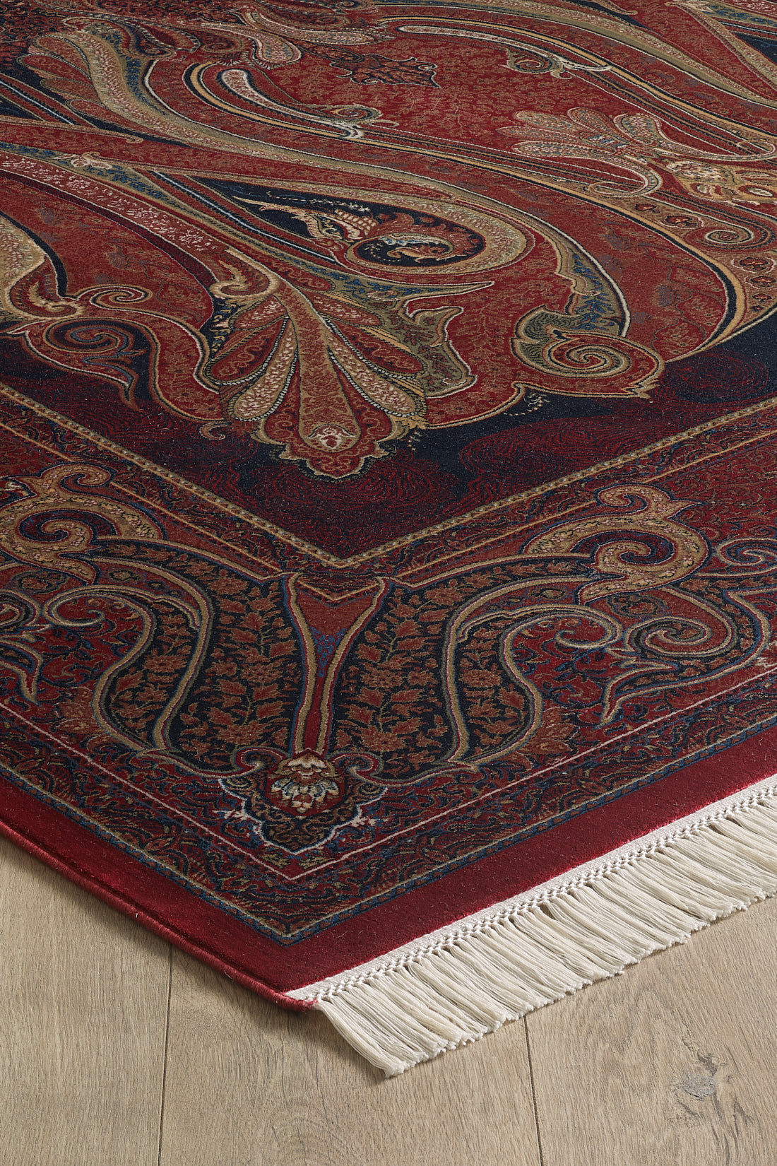 Dark Majesty Turkish Rug - Burgundy - 2205X