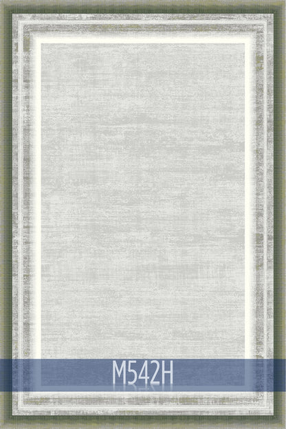 Radiant Edges Bordered Rug - Emerald - M542H