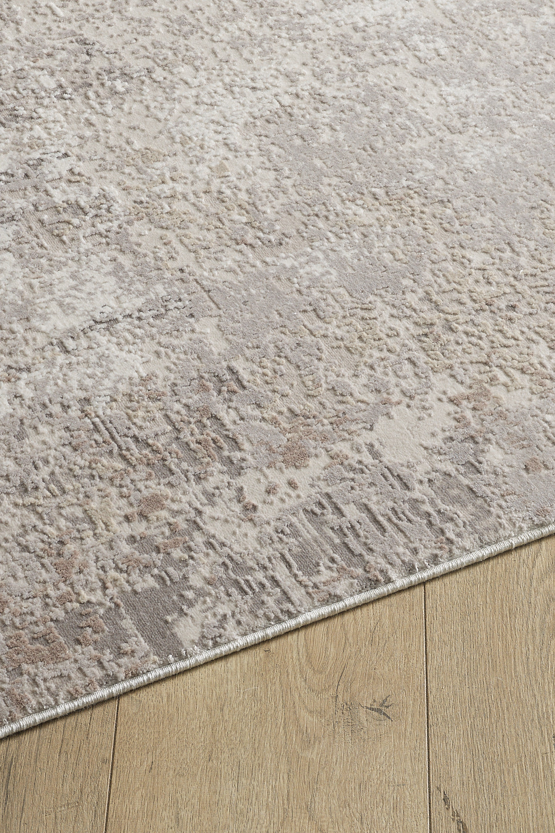 Cappuccino Hues Abstrakter Teppich – NV006