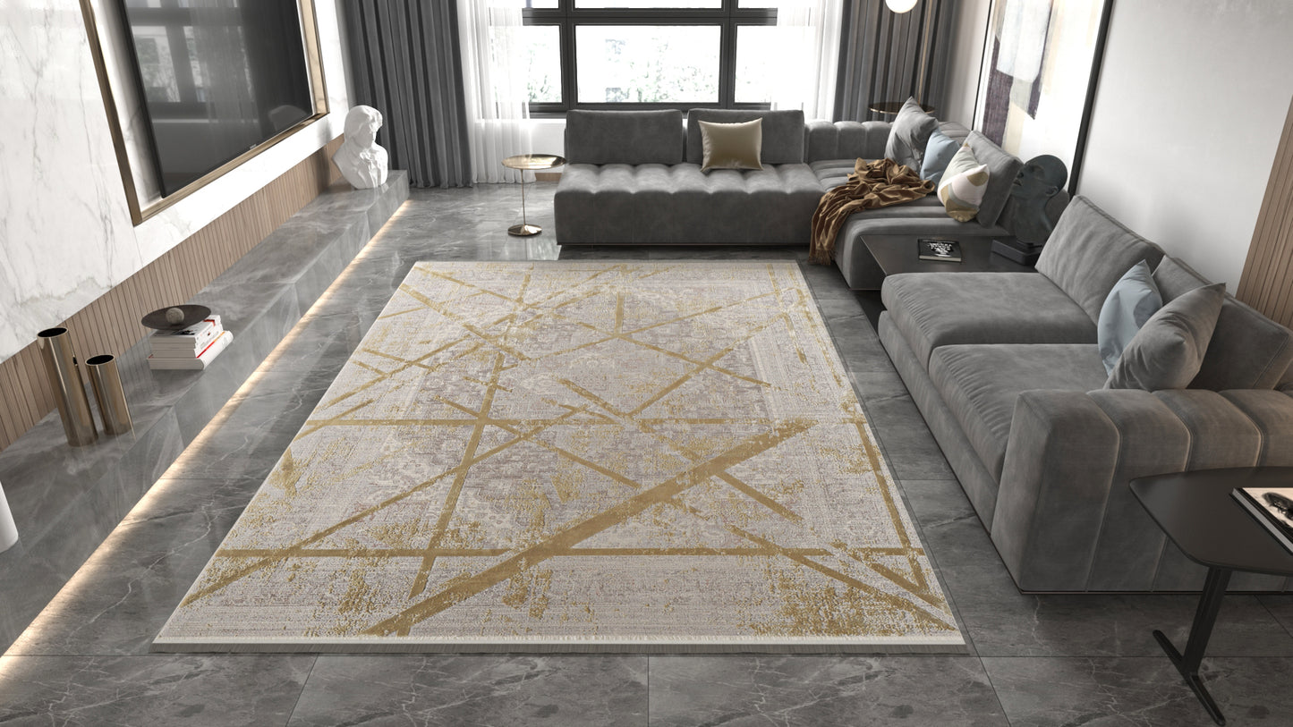 Dominant Lineage Modern Rug - Harvest - M633N