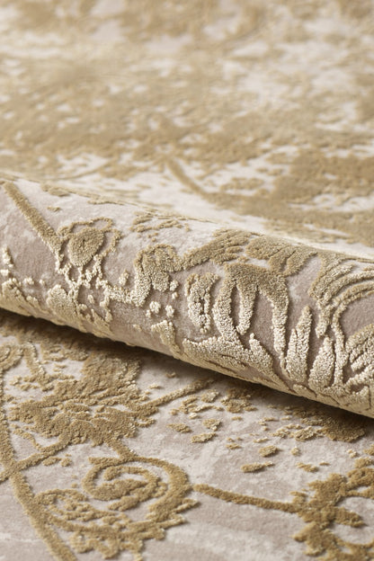 Ethereal Elegance Gold Rug - M455G