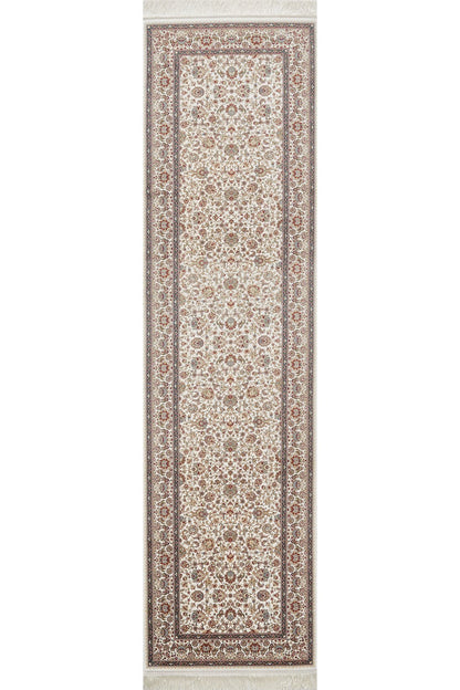 Floral Whispers Hereke Seidenteppich – Neutral – 1139A 