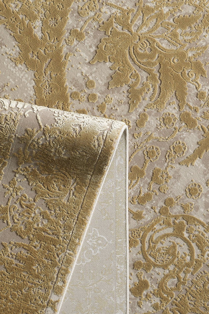 Ethereal Elegance Gold Rug - M455G