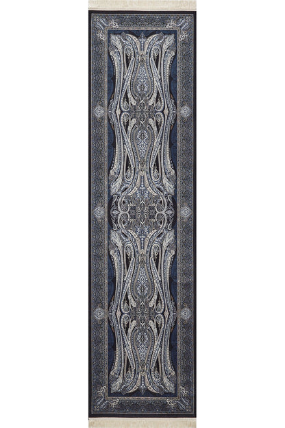 Dark Majesty Turkish Rug - Grey - 2205A