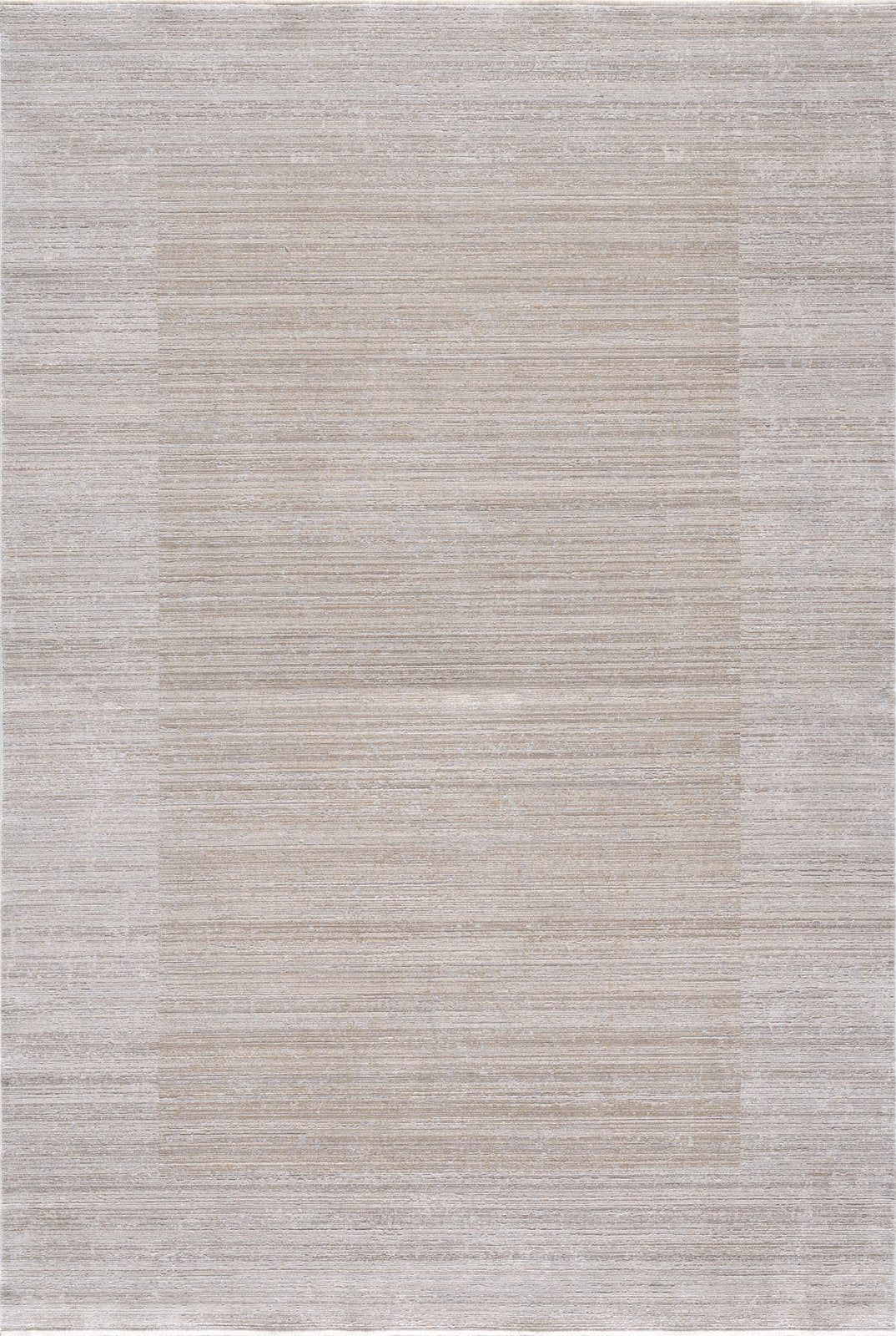 Neutral Frame Modern Bordered Rug - EW5541